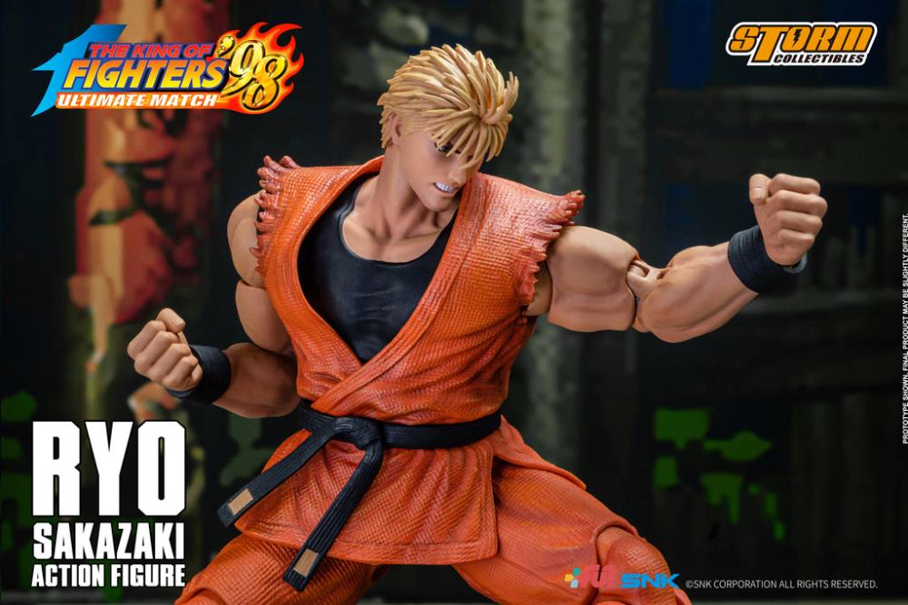 The King of Fighters 98: Ultimate Match Ryo Sakazaki 1/12 Scale BBTS Exclusive Action Figure Gallery Image 25