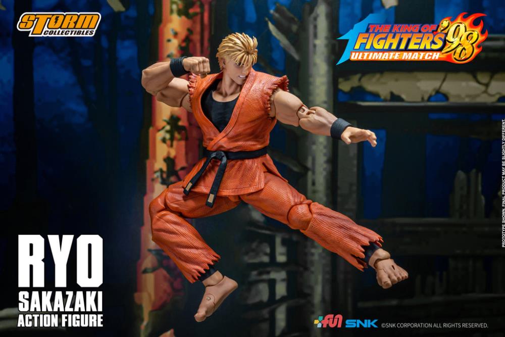 The King of Fighters 98: Ultimate Match Ryo Sakazaki 1/12 Scale BBTS Exclusive Action Figure Gallery Image 13