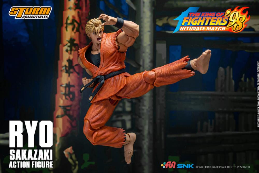 The King of Fighters 98: Ultimate Match Ryo Sakazaki 1/12 Scale BBTS Exclusive Action Figure Gallery Image 19