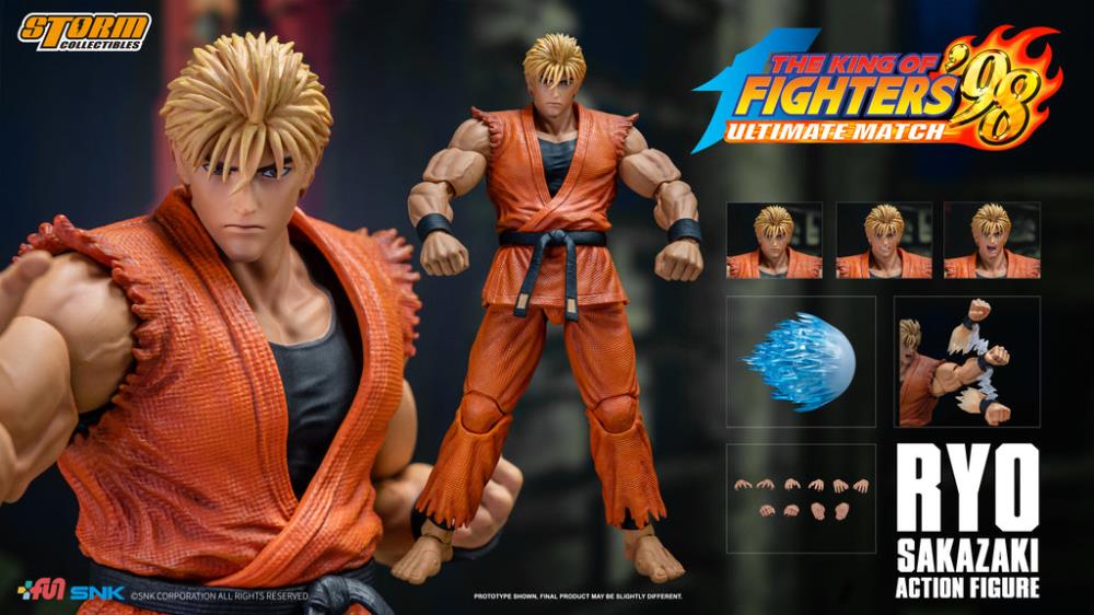 The King of Fighters 98: Ultimate Match Ryo Sakazaki 1/12 Scale BBTS Exclusive Action Figure Gallery Image 31