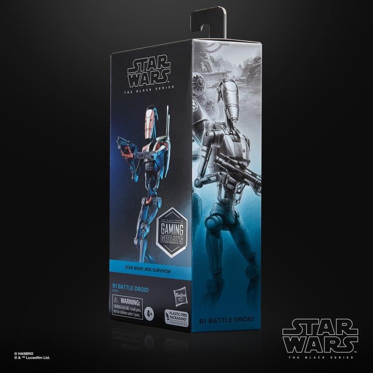 Star Wars: The Black Series Gaming Greats 6" B1 Battle Droid (Jedi: Survivor) Exclusive Gallery Image 10