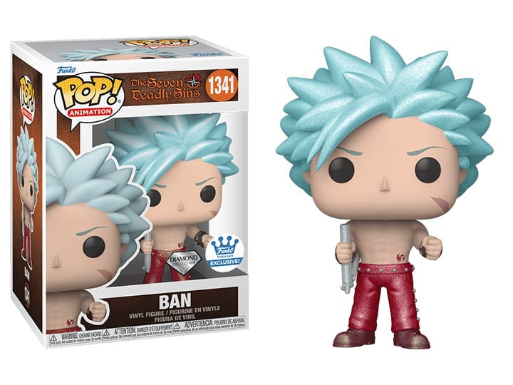 Pop! Animation: Seven Deadly Sins - Ban (Diamond Glitter Ver.) PX Previews Limited Edition Exclusive Gallery Image 1