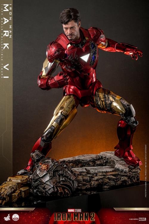 Iron Man 2 QS025 Iron Man Mark VI 1/4th Scale Collectible Figure