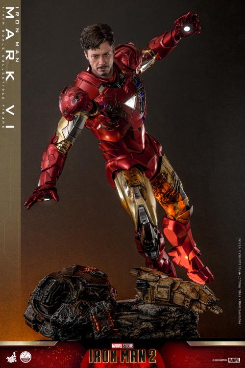Iron Man 2 QS025 Iron Man Mark VI 1/4th Scale Collectible Figure