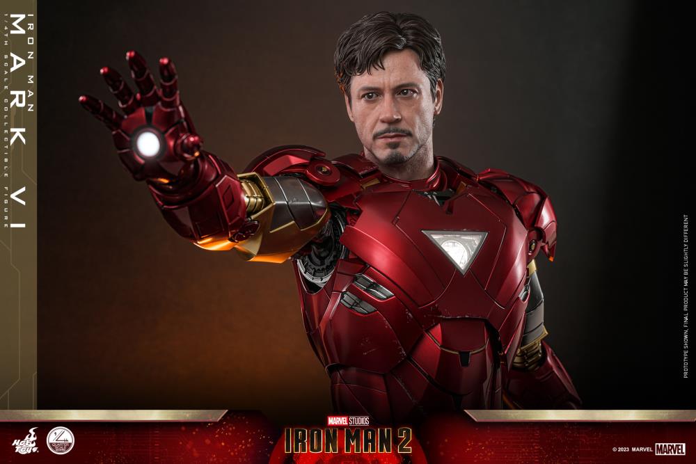 Iron Man 2 QS025 Iron Man Mark VI 1/4th Scale Collectible Figure Gallery Image 18
