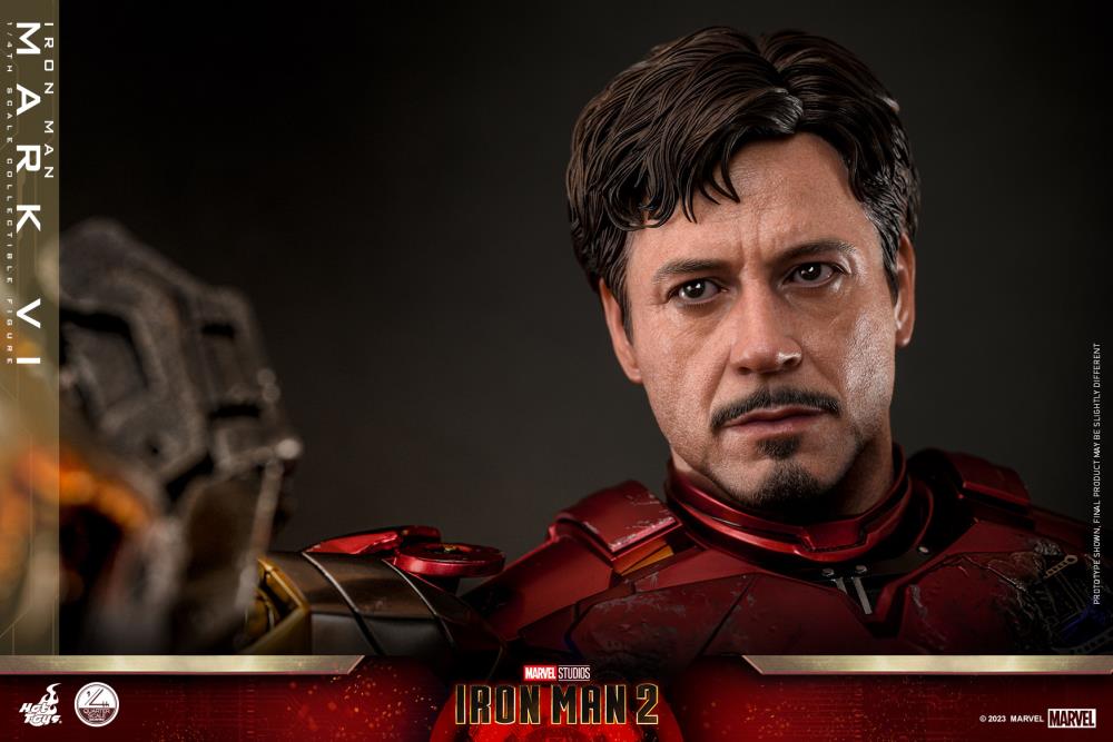 Iron Man 2 QS025 Iron Man Mark VI 1/4th Scale Collectible Figure Gallery Image 19