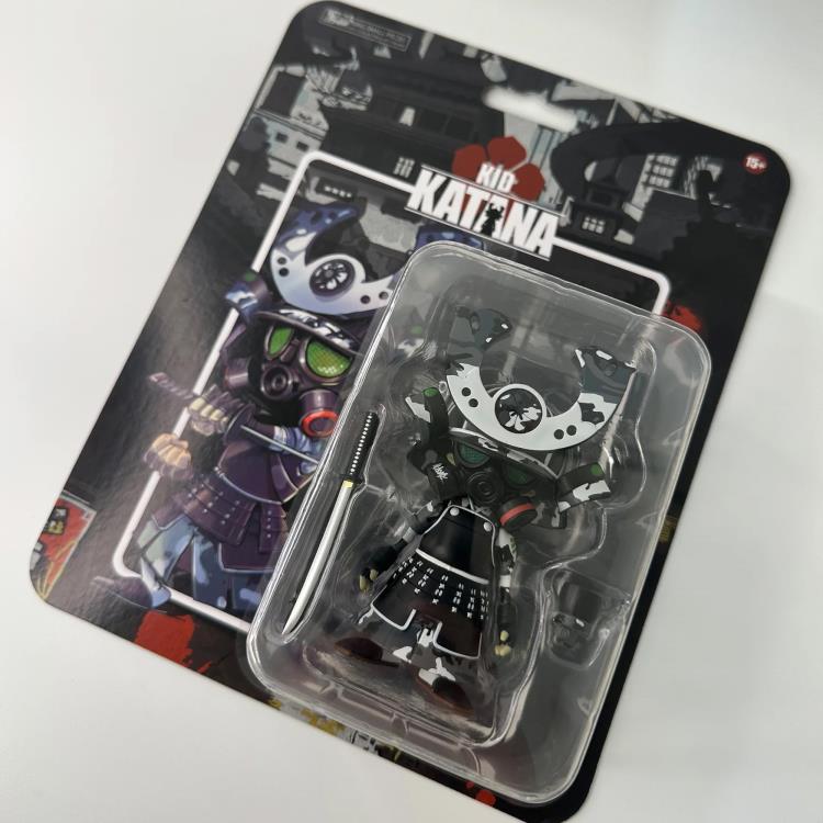 Kid Katana Mini Series Kid Katana Gas Mask (Urban Camo) Limited Edition Figure Gallery Image 5