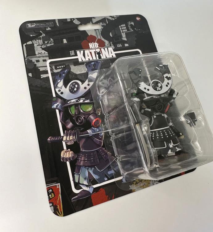 Kid Katana Mini Series Kid Katana Gas Mask (Urban Camo) Limited Edition Figure Gallery Image 4