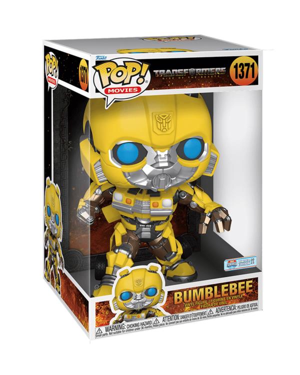 Pop! Movies: Transformers: Rise of the Beasts - 10" Bumblebee Exclusive Gallery Image 4
