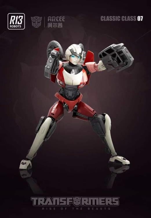 Transformers: Rise of the Beasts Classic Class 07 Arcee Model Kit (71152) (International Ver.) Gallery Image 13