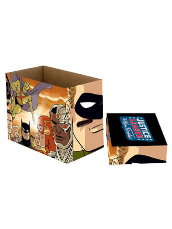 DC Comics Justice League (New Frontier) Short Comic Book Storage Box Five-Pack Gallery Image 2