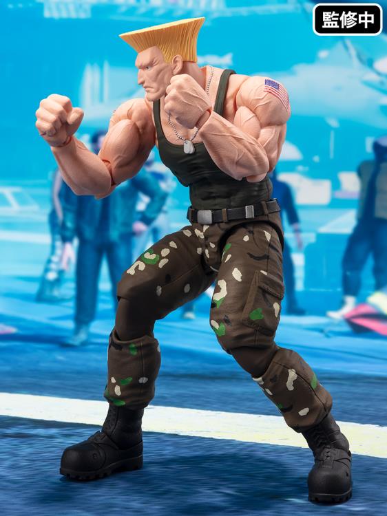 Street Fighter S.H.Figuarts Guile (Outfit 2 Ver.) Action Figure Gallery Image 4