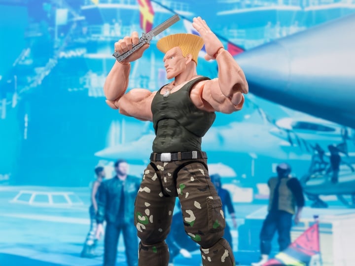Street Fighter S.H.Figuarts Guile (Outfit 2 Ver.) Action Figure Gallery Image 1