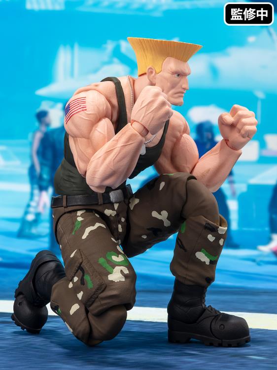 Street Fighter S.H.Figuarts Guile (Outfit 2 Ver.) Action Figure Gallery Image 5