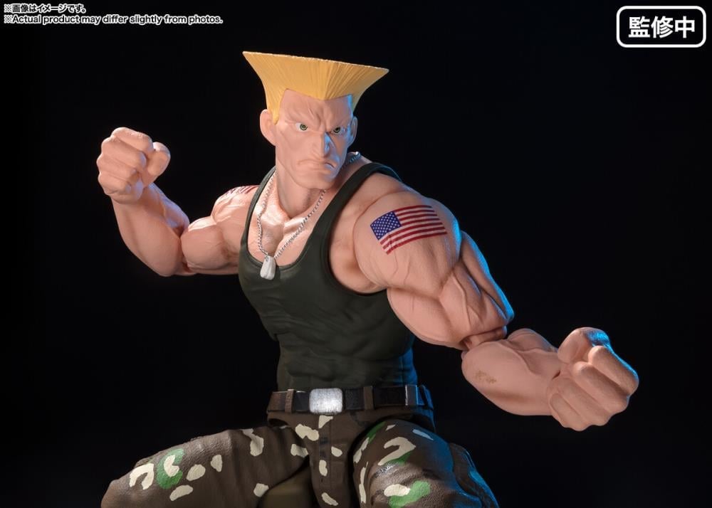 Street Fighter S.H.Figuarts Guile (Outfit 2 Ver.) Action Figure Gallery Image 8