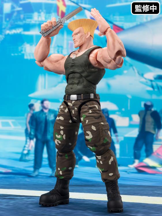 Street Fighter S.H.Figuarts Guile (Outfit 2 Ver.) Action Figure Gallery Image 3