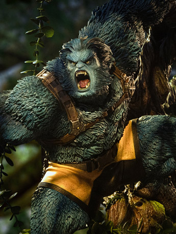 X-Men Legacy Replica Beast 1/4 Scale Limited Edition Statue Gallery Image 2