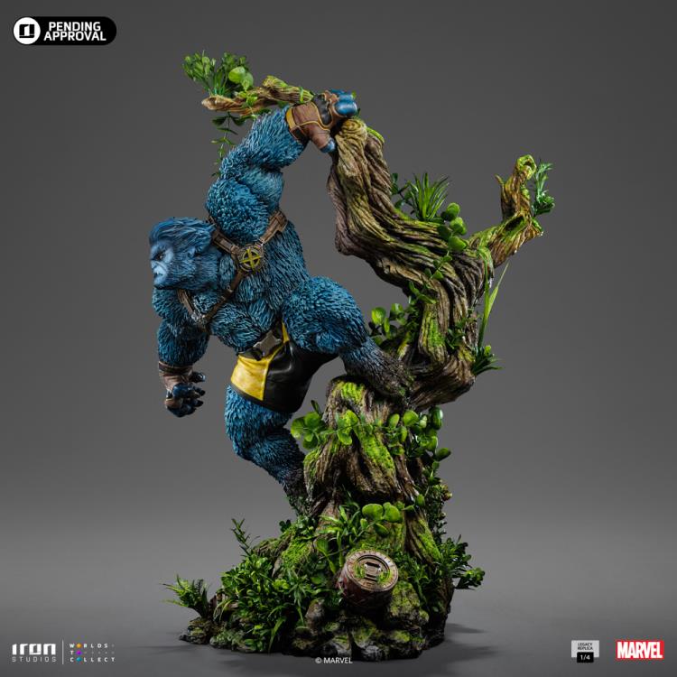 X-Men Legacy Replica Beast 1/4 Scale Limited Edition Statue Gallery Image 9