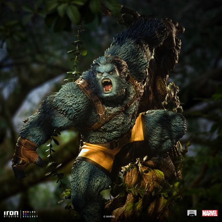 X-Men Legacy Replica Beast 1/4 Scale Limited Edition Statue Gallery Image 3