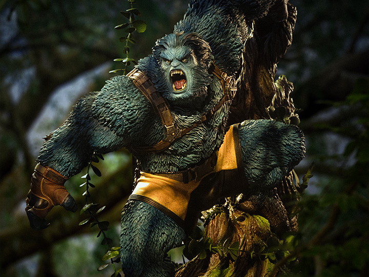 X-Men Legacy Replica Beast 1/4 Scale Limited Edition Statue Gallery Image 1