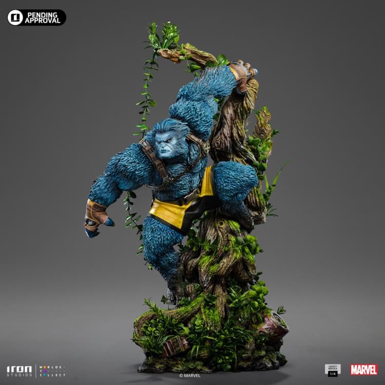X-Men Legacy Replica Beast 1/4 Scale Limited Edition Statue Gallery Image 7