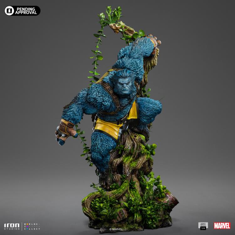 X-Men Legacy Replica Beast 1/4 Scale Limited Edition Statue Gallery Image 8