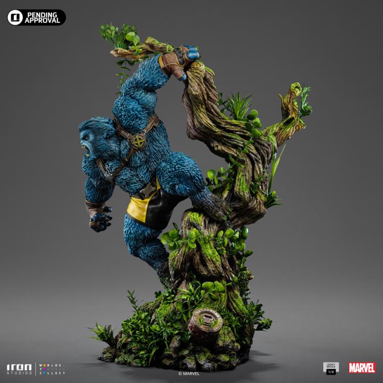 X-Men Legacy Replica Beast 1/4 Scale Limited Edition Statue Gallery Image 6