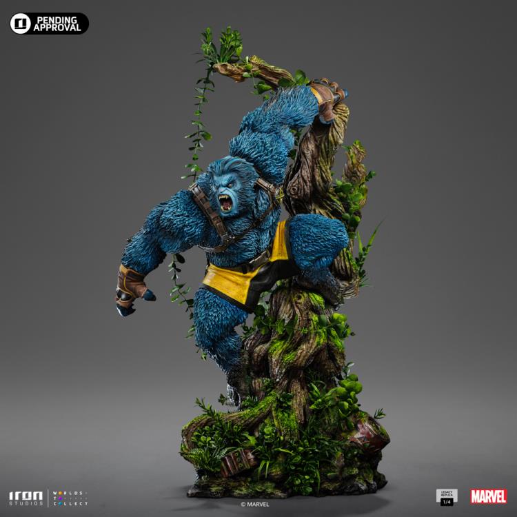 X-Men Legacy Replica Beast 1/4 Scale Limited Edition Statue Gallery Image 4