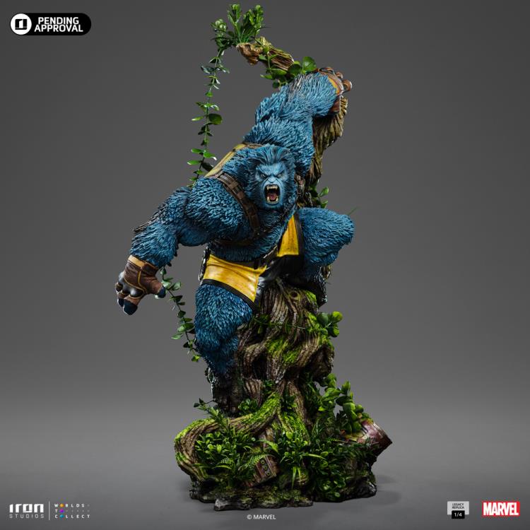 X-Men Legacy Replica Beast 1/4 Scale Limited Edition Statue Gallery Image 5