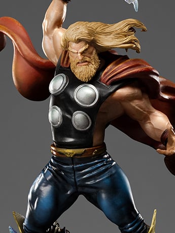 Marvel Comics Battle Diorama Series Thor (Infinity Gauntlet) 1/10