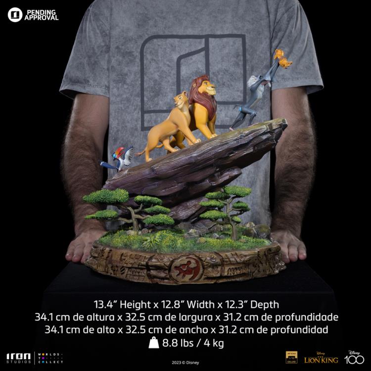 Disney Classics The Lion King Deluxe 1/10 Art Scale Limited Edition Statue Gallery Image 8