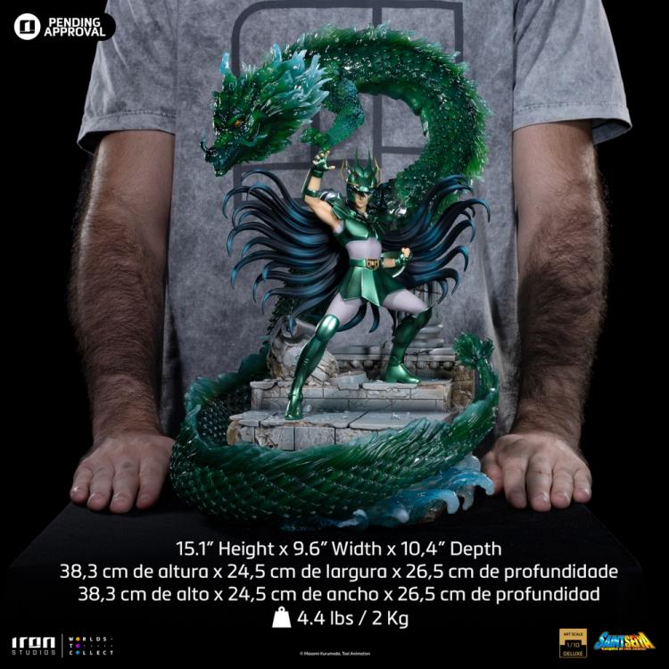 Saint Seiya Dragon Shiryu Deluxe 1/10 Art Scale Limited Edition Statue