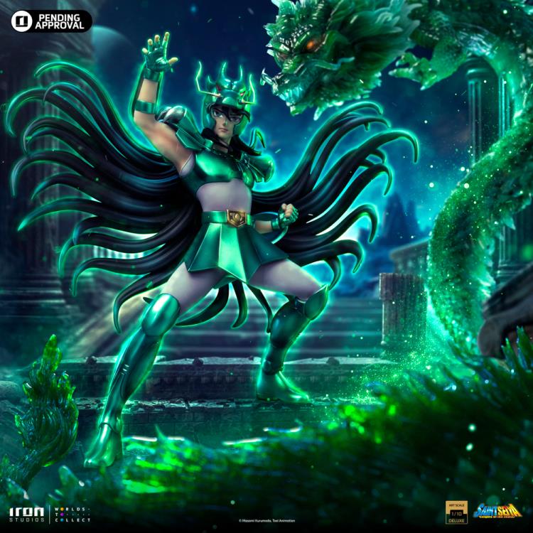 Saint Seiya Dragon Shiryu Deluxe 1/10 Art Scale Limited Edition Statue