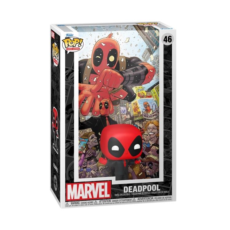 Pop! Comic Covers: Marvel - Deadpool (2015) #1 - Deadpool in Black Suit Gallery Image 4