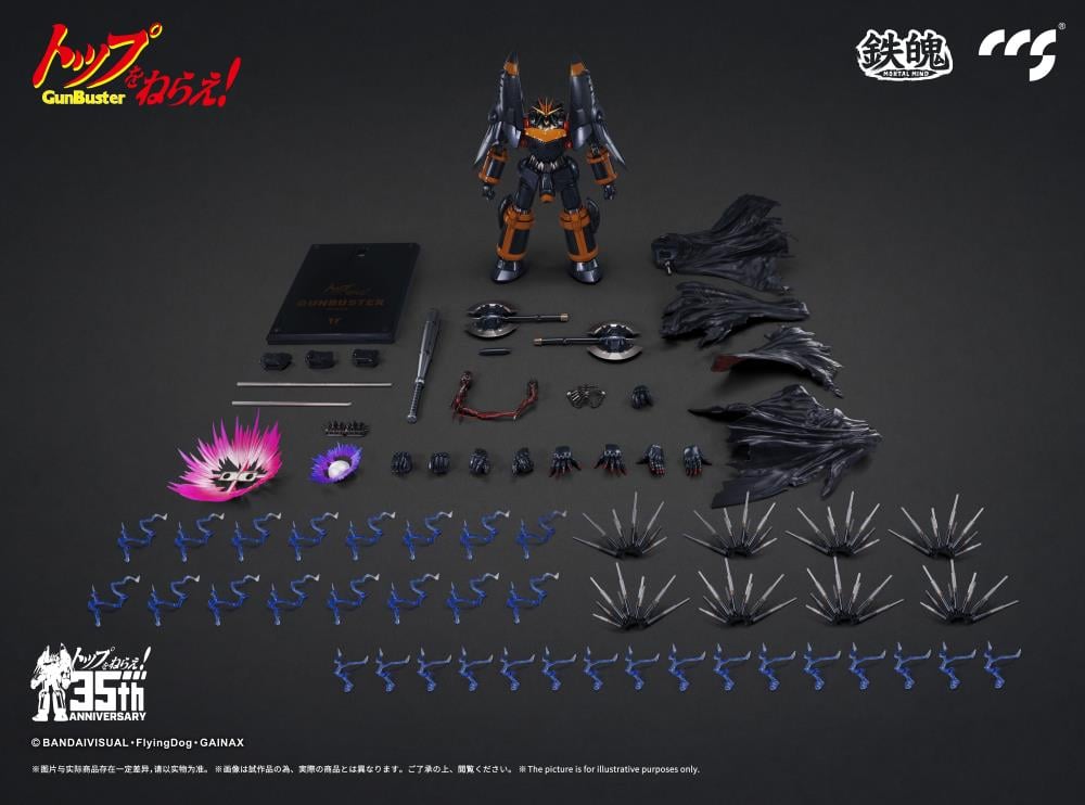 Gunbuster 35th Anniversary MORTAL MIND Gunbuster Action Figure Gallery Image 27
