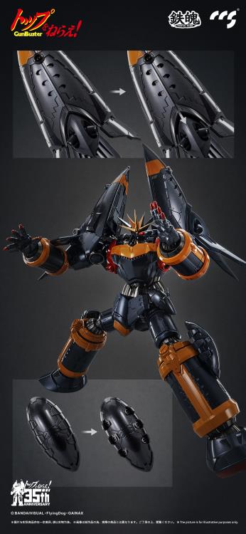 Gunbuster 35th Anniversary MORTAL MIND Gunbuster Action Figure Gallery Image 24