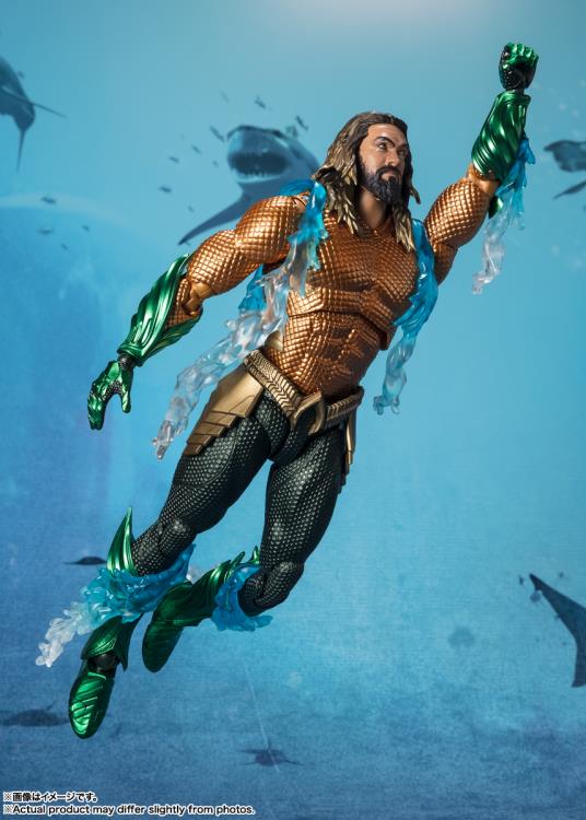 Aquaman and the Lost Kingdom S.H.Figuarts Aquaman Action Figure Gallery Image 6