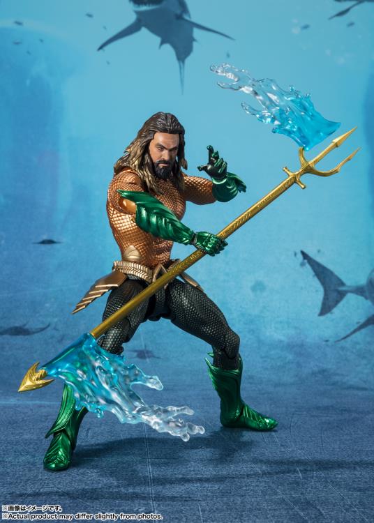 Aquaman and the Lost Kingdom S.H.Figuarts Aquaman Action Figure Gallery Image 7