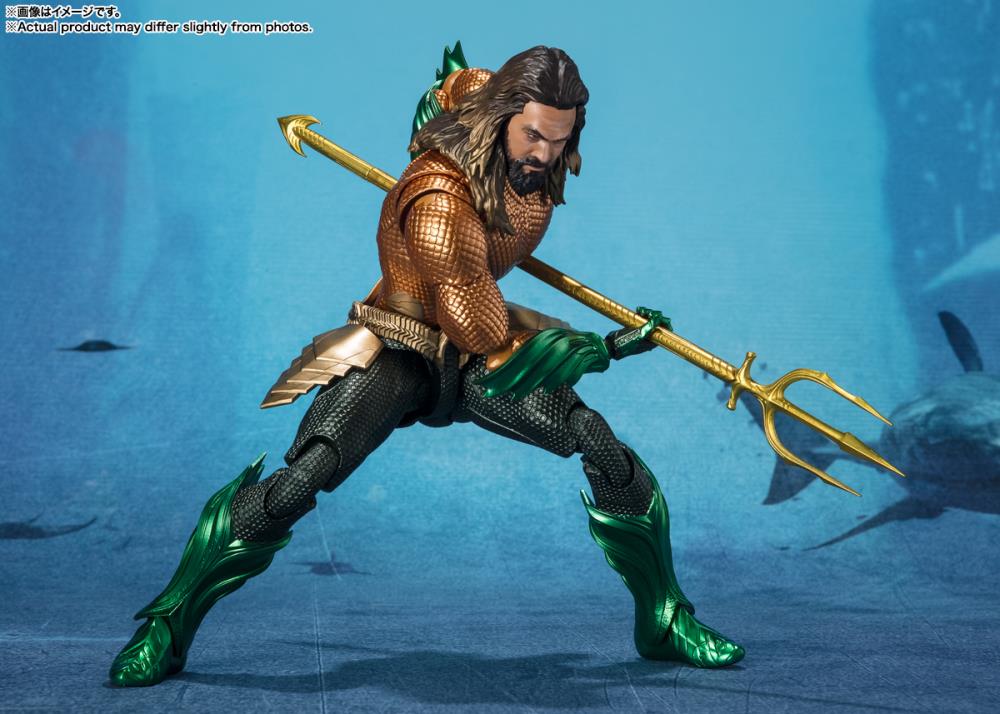 Aquaman and the Lost Kingdom S.H.Figuarts Aquaman Action Figure Gallery Image 5