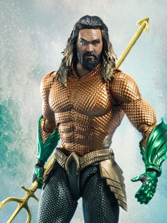 Aquaman and the Lost Kingdom S.H.Figuarts Aquaman Action Figure Gallery Image 2