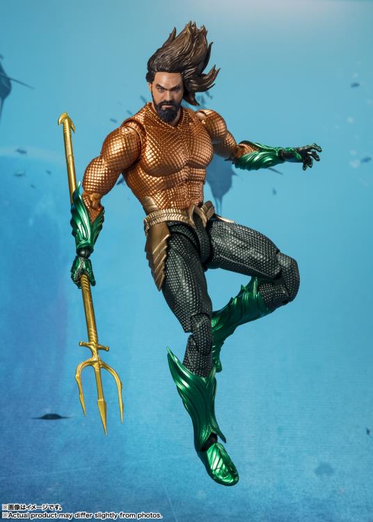 Aquaman and the Lost Kingdom S.H.Figuarts Aquaman Action Figure Gallery Image 4