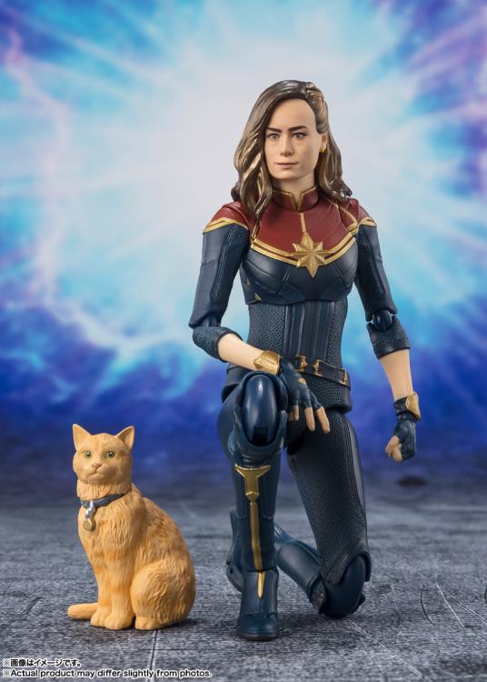 The Marvels S.H.Figuarts Captain Marvel Action Figure Gallery Image 6
