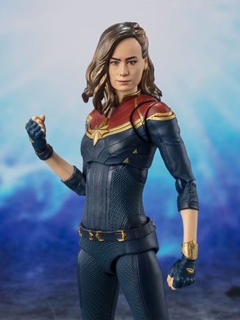 The Marvels S.H.Figuarts Captain Marvel Action Figure Gallery Image 2
