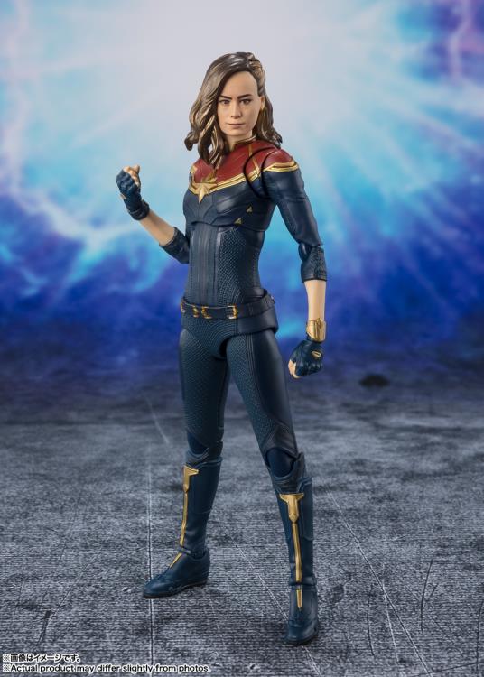 The Marvels S.H.Figuarts Captain Marvel Action Figure Gallery Image 3