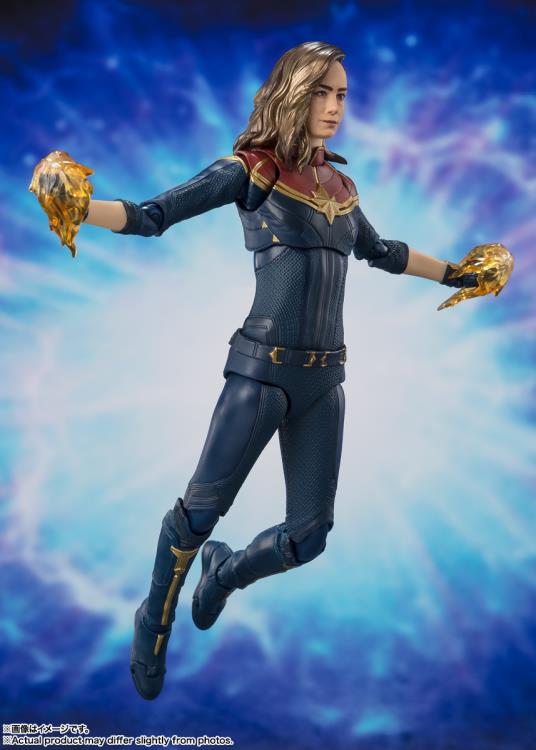 The Marvels S.H.Figuarts Captain Marvel Action Figure Gallery Image 4
