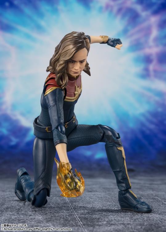 The Marvels S.H.Figuarts Captain Marvel Action Figure Gallery Image 5