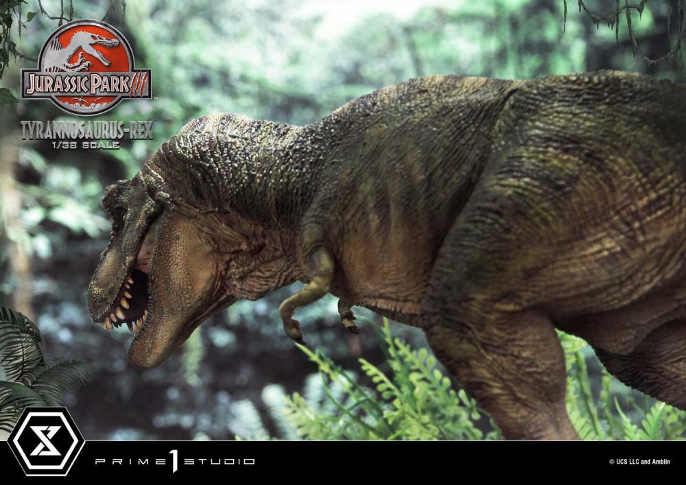 Jurassic Park III Prime Collectible Figures Tyrannosaurus Rex 1/38 Scale Statue Gallery Image 12