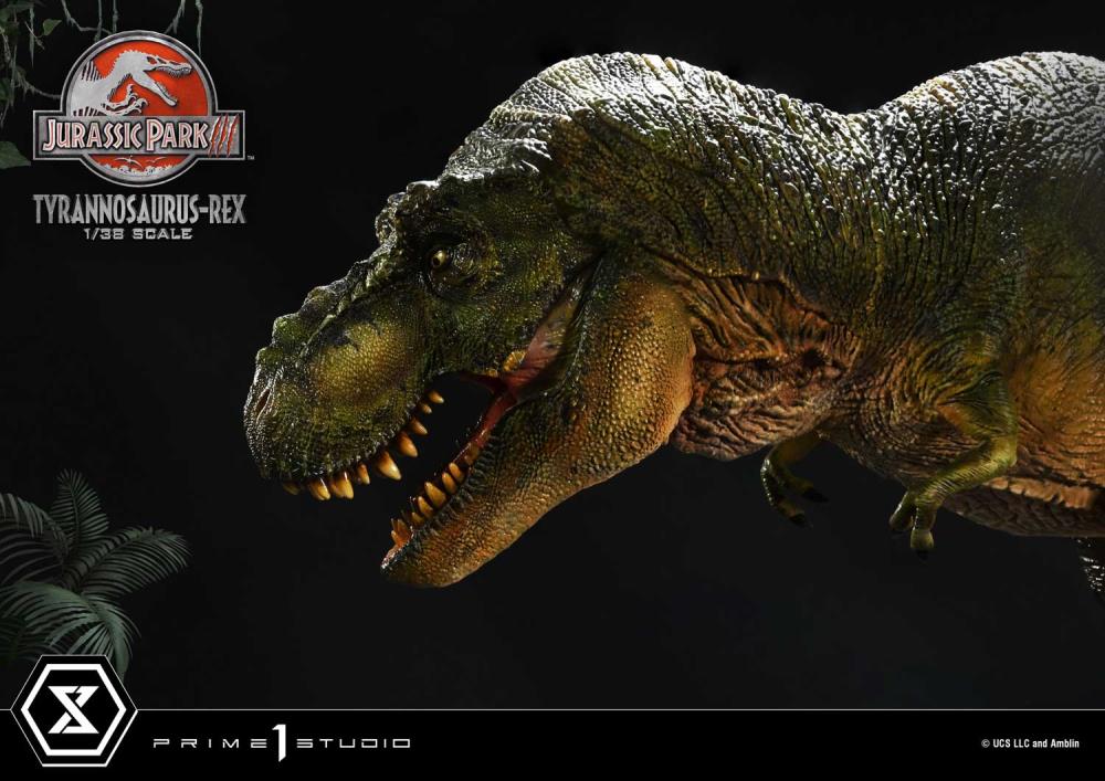 Jurassic Park III Prime Collectible Figures Tyrannosaurus Rex 1/38 Scale Statue Gallery Image 39