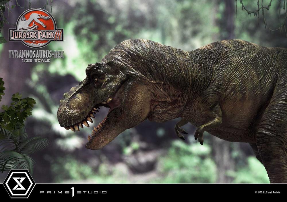 Jurassic Park III Prime Collectible Figures Tyrannosaurus Rex 1/38 Scale Statue Gallery Image 13