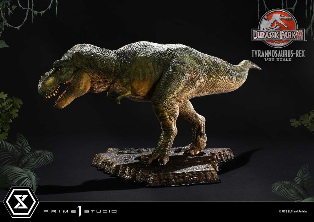 Jurassic Park III Prime Collectible Figures Tyrannosaurus Rex 1/38 Scale Statue Gallery Image 26
